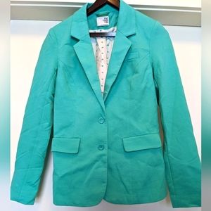 Vera Moda Tiffany blue/green blazer. Size medium